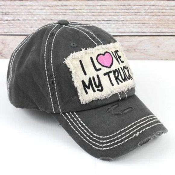 NWT I Love My Truck Cap - Picture 2 of 3
